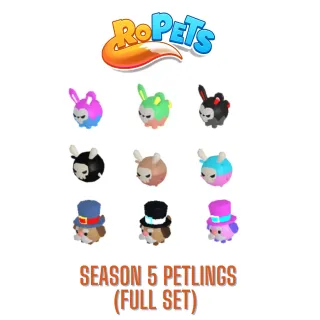 Ropets Season 5 Petling Collection