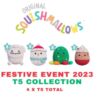 Squishmallows 2023 Festive T5 Collection