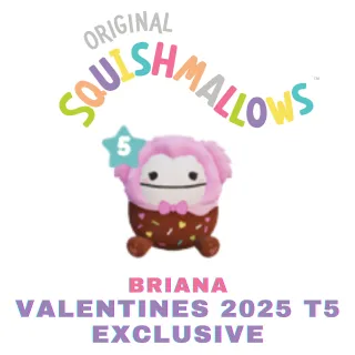 Squishmallows Tier 5 Briana Valentines 2025 Exclusive