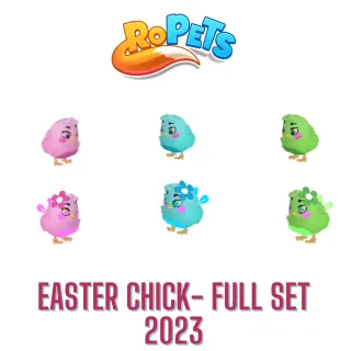 Ropets Easter 2023 Evo & Shiny Chick Set