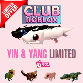 Club Roblox  Yin & Yang Bundle Offer