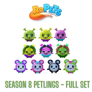 Ropets Season 8 Petling Collection