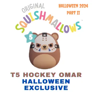 Squishmallows Tier 5 Hockey Omar- Halloween Exclusive *NEW 2024 Event*