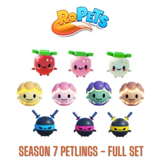 Ropets Season 7 Petling Collection