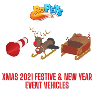 Ropets Petmas 2021 All Vehicles