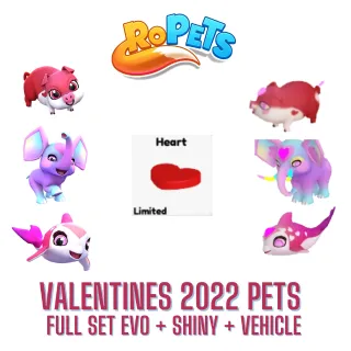 Ropets Valentines 2022 Event Pets