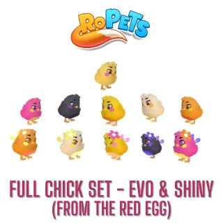 Ropets Evo & Shiny Chick Set