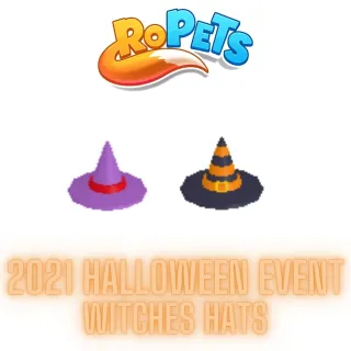 Ropets Halloween 2021 Witches Hats