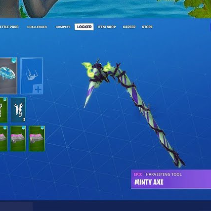 Code Minty Pickaxe In Game Items Gameflip