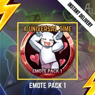 EMOTE PACK 1 - A UNIVERSAL TIME / AUT 120R