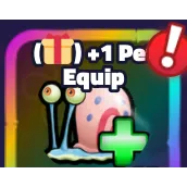 +1 EQUIP PET - SPONGEBOB TOWER DEFENSE / STD