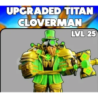 UPGRADED TITAN CLOVER COSMIC - SKIBIDI TOWER DEFENSE / STD