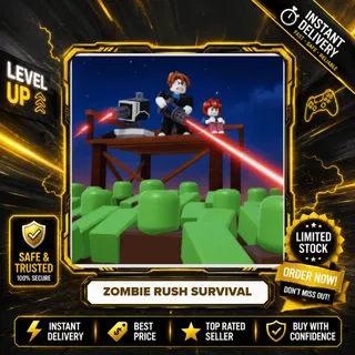 200,000 ZOMBUX - ZOMBIE RUSH SURVIVAL 199R