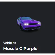  MUSCLE C PURPLE - DA HOOD / DAHOOD / DH