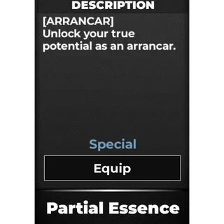 PARTIAL ESSENCE - TYPE SOUL