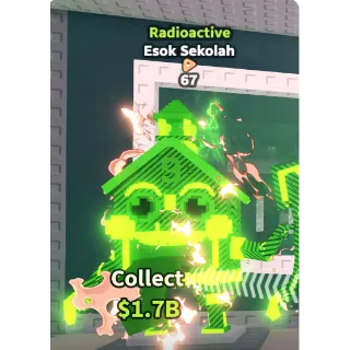 RADIOACTIVE ESOK SEKOLAH - STEAL A BRAINROT / SAB