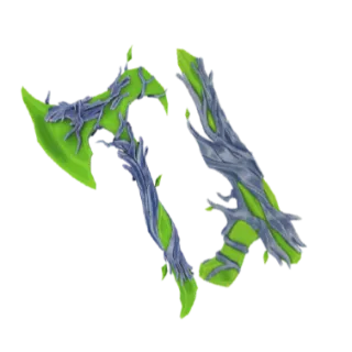 GREEN WILLOW SET (GUN AND AXE) - MURDERERS VS SHERIFFS DUELS / MVSD