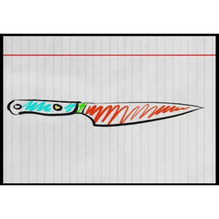 PAPER (KNIFE) - DA HOOD / DH / DAHOOD