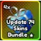 UPDATE 74 SKINS BUNDLE - ANIME LAST STAND / ALS
