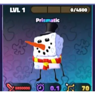 SNOW SPONGE - SPONGEBOB TOWER DEFENSE / STD