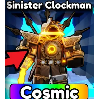 SINISTER CLOCKMAN - SKIBIDI TOWER DEFENSE / STD