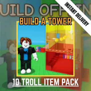 10 TROLL ITEM PACK - BUILD A TOWER 1399R