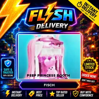 PEEP PRINCESS BOOTH - FISCH