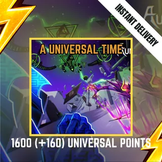 1600 (+160) UP / 1600 (+160) UNIVERSAL POINTS - A UNIVERSAL TIME / AUT 800R
