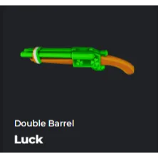 LUCK DB / LUCK DOUBLE BARREL - DA HOOD / DH / DAHOOD