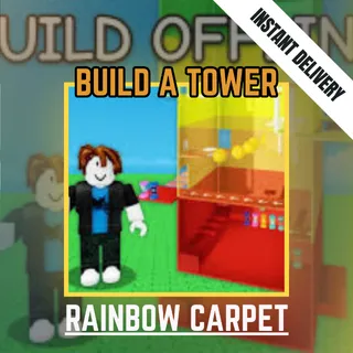 RAINBOW CARPET - BUILD A TOWER 399R