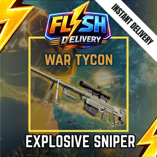 EXPLOSIVE SNIPER - WAR TYCOON 1499R