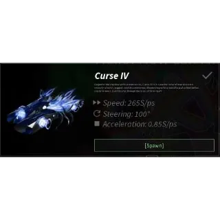 CURSE 4 / CURSE IV / C4 - FISCH