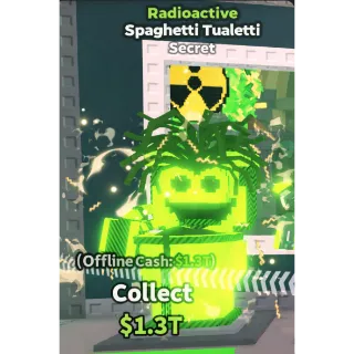 RADIOACTIVE SPAGHETTI TUALETTI - STEAL A BRAINROT / SAB