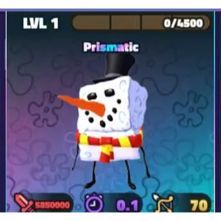 SNOW SPONGE - SPONGEBOB TOWER DEFENSE / STD