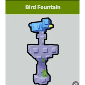 BIRD FOUNTAIN - GARDEN TOWER DEFENSE / GTD