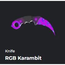 RGB KARAMBIT - DA HOOD / DH / DAHOOD