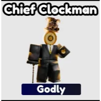 CHIEF CLOCKMAN GODLY - SKIBIDI TOWER DEFENSE / STD