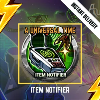 ITEM NOTIFIER - A UNIVERSAL TIME / AUT 1250R