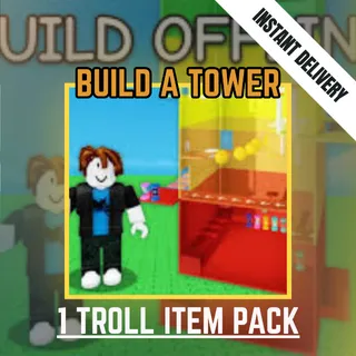 1 TROLL ITEM PACK - BUILD A TOWER 199R