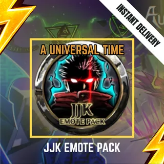 JJK EMOTE PACK - A UNIVERSAL TIME / AUT 299R
