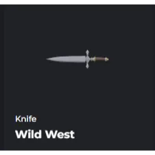 WILD WEST KNIFE - DA HOOD / DH / DAHOOD