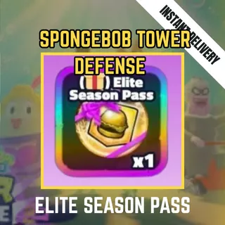 ELITE SEASON PASS - SPONGEBOB TOWER DEFENSE / SBTD