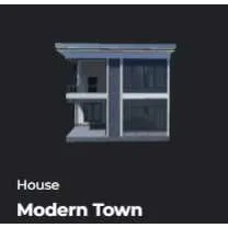 MODERN TOWN (HOUSE) - DA HOOD / DH / DAHOOD