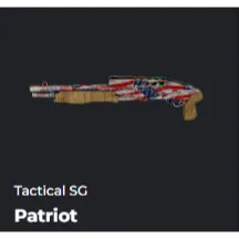 PATRIOT TACTICAL SHOTGUN - DA HOOD / DAHOOD / DH
