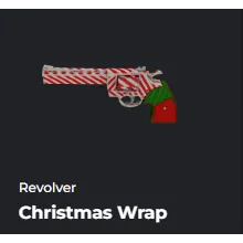 CHRISTMAS WRAP REVOLVER / CHRISTMAS WRAP REV - DA HOOD / DH / DAHOOD