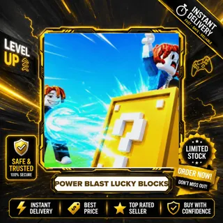 2X CASH - POWER BLAST LUCKY BLOCKS 79R