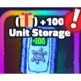 +100 UNIT STORAGE - SPONGEBOB TOWER DEFENSE / STD