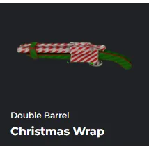 CHRISTMAS WRAP DOUBLE BARREL / CHRISTMAS WRAP DB - DA HOOD / DH / DAHOOD
