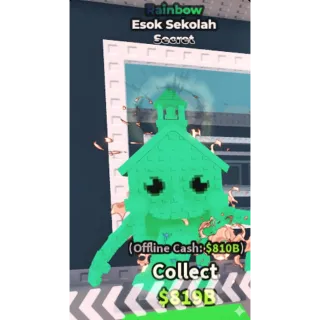 RAINBOW ESOK SEKOLAH (RANDOM) - STEAL A BRAINROT / SAB
