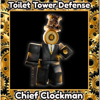 CHIEF CLOCKMAN - SKIBIDI TOWER DEFENSE / STD
